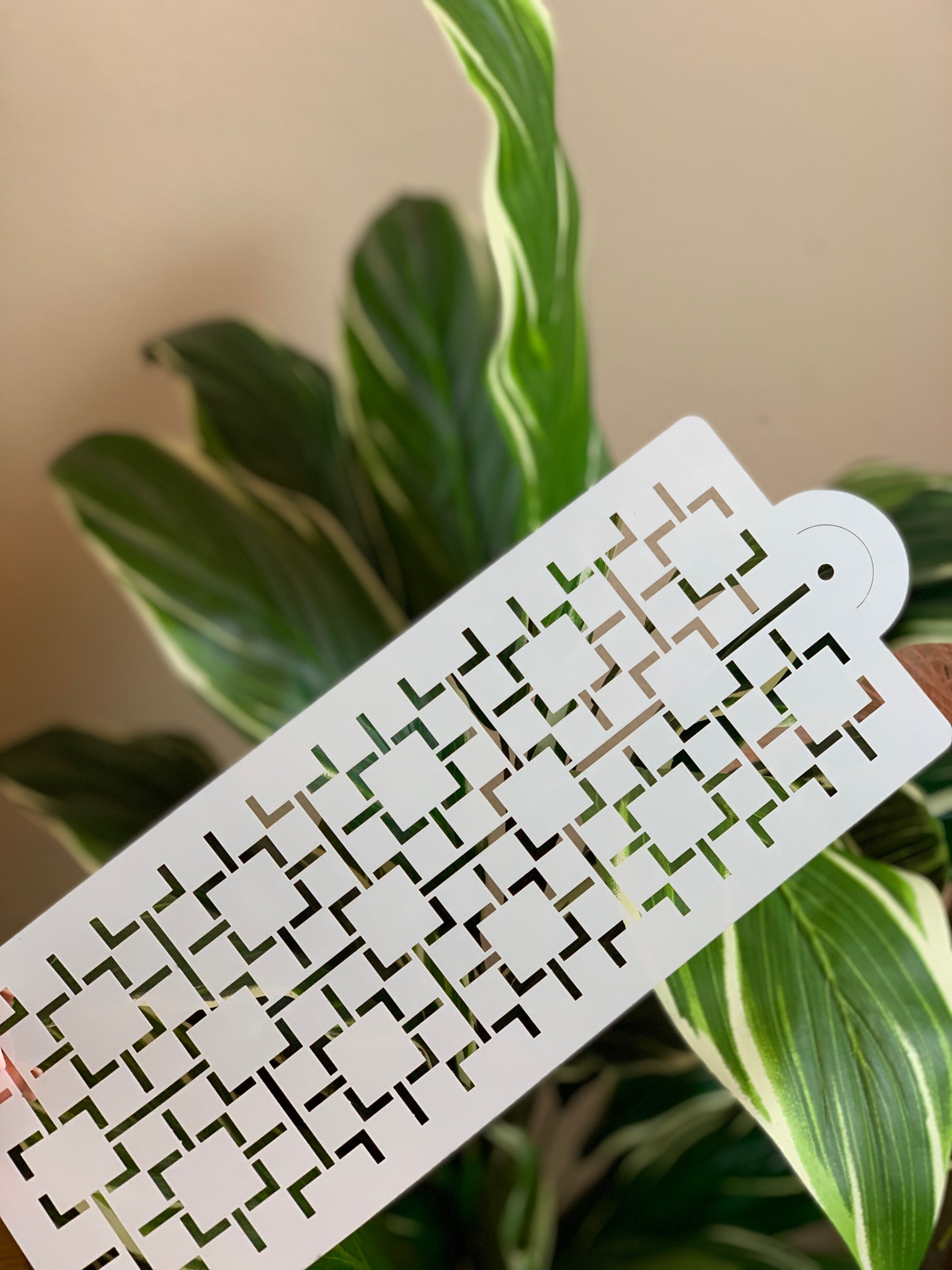 Quad Cake Stencil Batter & Blossom Cakery